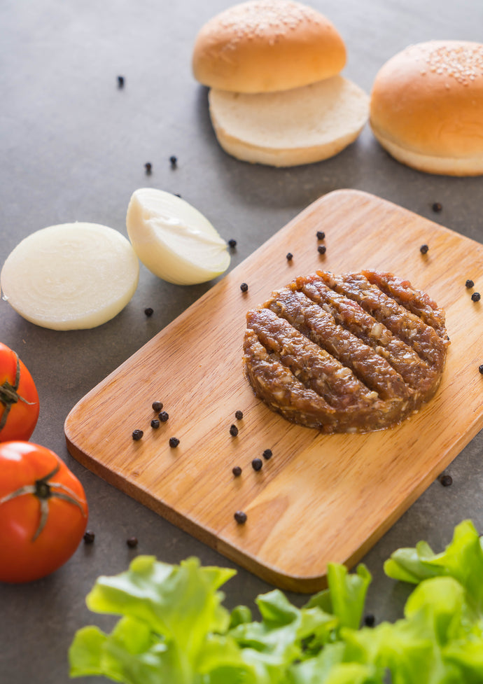 Fresh Beef Hamburger Patties - 8 Oz - 10 Lb